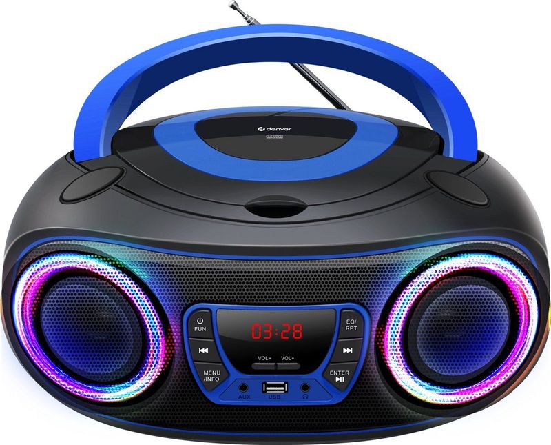 Denver - TCL-212BT - Radio - Zwart - Bluetooth