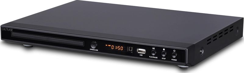 Denver DVH1245 - DVD Speler - Zwart - HDMI - USB - Scart - Dolby Digital
