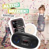 Denver - TCL-212BT - Radio - Zwart - Bluetooth - FM