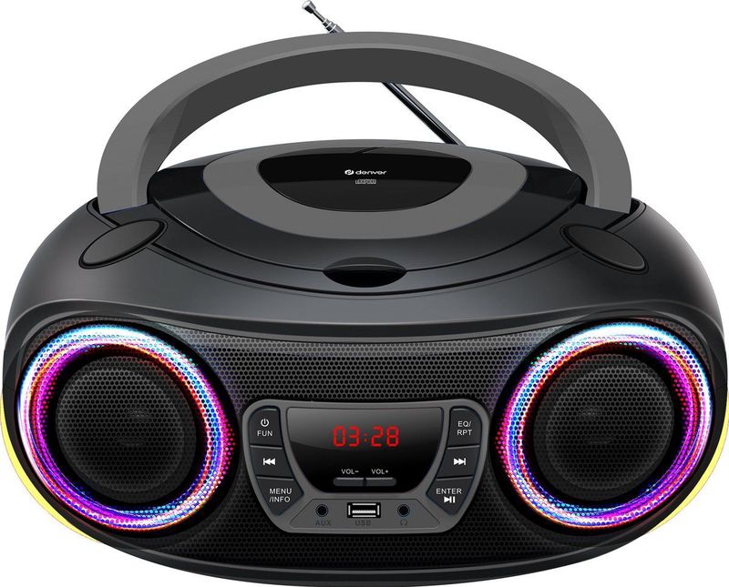 Denver - TCL-212BT - Radio - Zwart - Bluetooth - FM