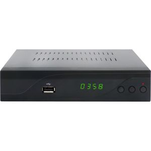 Sales DVBC-120, kabel, Fuld HD, DVB-C, 4:3,16:9, MPEG4, JPEG (DVB-C), TV-ontvanger, Zwart