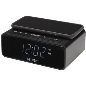Denver - CRQ-105 - Wekkerradio - Zwart - QI Opladen