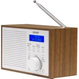 Denver - DAB46 - DAB Radio - Wit - Batterijen & Netstroom