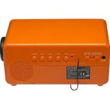 Denver - CR425 - Wekkerradio - Oranje - FM Radio met Alarmfunctie