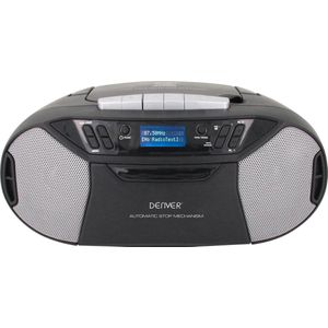 Denver TDC-250 / Boombox met Radi - CD & USB / Zwart