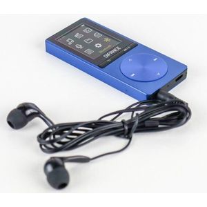 Difrnce MP1820-BT (4 GB), MP3-speler + draagbare audioapparatuur, Blauw