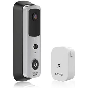 Denver - SHV-120 - Draadloze Deurbel - Smart - Camera - Intercom - Wifi