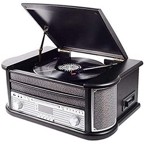 Denver MRD-51 Radio - DAB+ - Zwart - Retro Muziekcentrum