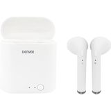 Denver - TWQ-40 - Draadloze Koptelefoon - Wit - In-ear - Bluetooth 5.0