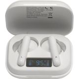 Denver TWE-38 Bluetooth oordopjes, wit, 3,70 x 4,50 x 6,70 cm
