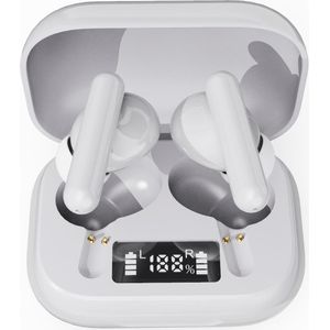 Denver Electronics - 111191120210 - Hoofdtelefoon - Wit - Aluminium