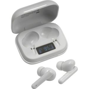 Denver TWE-38 Bluetooth-hoofdtelefoon, 3,70 x 4,50 x 6,70 cm, wit