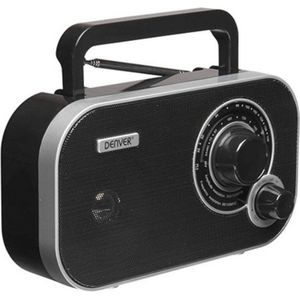 Denver - TR-51 - Transistor Radio - Zwart - AM/FM-Tuner