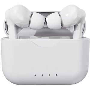 Denver Draadloze Oordopjes met Oplaad Case - Bluetooth - Handsfree - Sporten - Wit