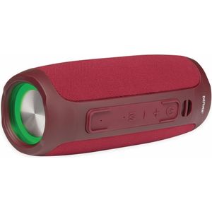 Denver BTV-220BORDEAUX Draagbare Luidspreker Draagbare Stereo Luidspreker Rood 8 W (2.50 h), Bluetooth luidspreker, Rood