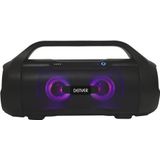 Denver Bluetooth Speaker - LED Verlichting - 190W - IPX5 Waterdicht - Draadloze Speaker - AUX/USB - BTG615 - Zwart