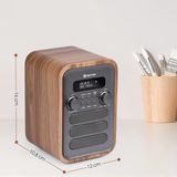 DAB+ radio | Denver (2.5W, Bluetooth, Alarmklok)