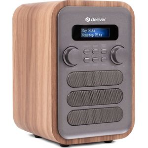Denver - DAB48G - Retro Radio - Bluetooth - DAB+/FM