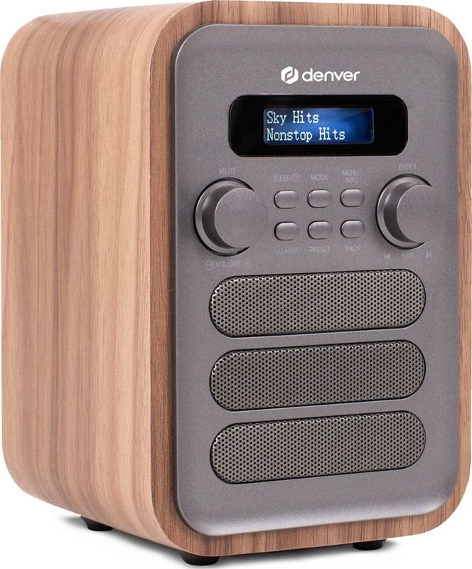 Denver - DAB48G - Retro Radio - Bluetooth - DAB+/FM