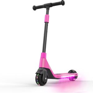 Denver Elektrische Step Kinderen 6km/u - LED Verlichting - 6km Bereik - 4,5"" Wielen - SCK5400 - Roze