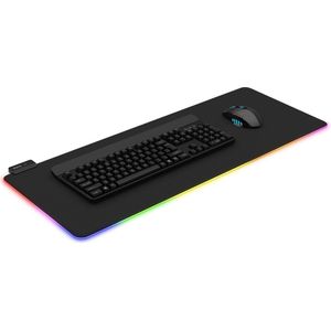 Denver MPL-250 - Mousepad - Muispad voor gaming - Met RGB lichteffecten  - Zwart