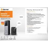 DENVER Türsprechanlage VDB-216, WLAN, mit Sprechanlage