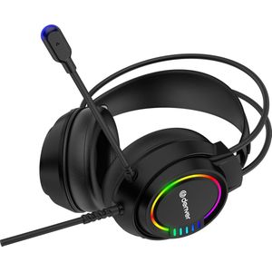 Denver GHS-130 - Gaming Koptelefoon - RGB Lichteffecten - Zwart