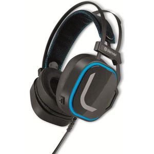 Denver GHS-131 Hoofdtelefoon & Headset Hoofdband Zwart (Bedraad), Gaming headset, Zwart