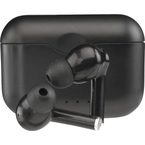 Denver TWE-37 - Earbuds - Wireless - Draadloos Oordopjes - Bluetooth - met oplaad case - handsfree - sporten - headset - In-ear - Zwart