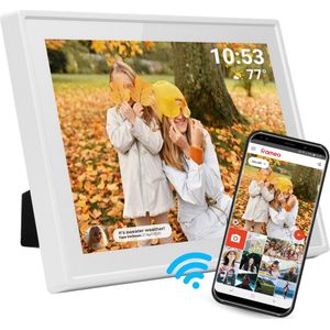 Denver - PFF1021W - Digitale Fotolijst - Wit - 10.1 inch - HD - WiFi