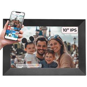DENVER - PFF1024 - Digitale Fotolijst - 10,1 Inch - IPS Touchscreen - 16 GB Flashopslag