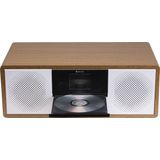 Denver Internet Radio - DAB Radio - FM Radio - CD Speler - Bluetooth - 200W - AUX/USB - MIR270 - Hout