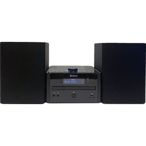 Denver DAB Radio CD Speler - Bluetooth - Stereo Set 100W - DAB+ / FM - AUX /USB - MDA270 - Hout