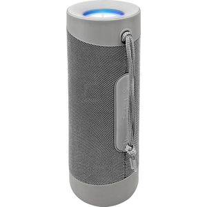 Denver BTV-208 - Bluetooth speaker - portable - LED licht - USB input - SD kaart input - Handsfree functie - Grijs