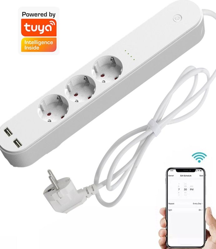 Denver - Slimme Stekker - Randaarde - Energiemeter - WiFi - Tuya