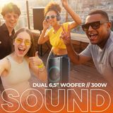 Denver - BPS352 - Bluetooth Speaker - Partybox - Discolichten - Inclusief Microfoon
