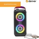 Denver - BTV230 - Bluetooth Speaker - Zwart - Draadloos - Lichteffecten