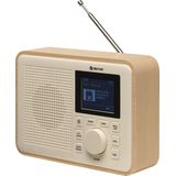 Denver DAB-60LW Greenline (DAB+, FM, Bluetooth), Radio, Beige, Wit