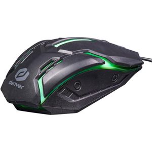 Denver GMO-403 (Bedraad), Muis, Zwart