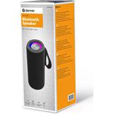 Denver - BTV213 - Bluetooth Speaker - Zwart - Draadloos met Lichteffecten