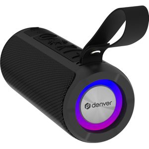 Denver Bluetooth Speaker Draadloos - Lichteffecten - Muziek Box - TWS Pairing - BTV213 - Zwart