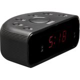 Denver Wekkerradio - Snooze / Slaap Functie - Digitale Wekker - FM Radio - Dual Alarmklok - CR430
