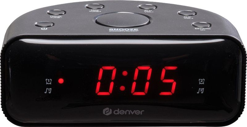 Denver - CR-430MK2 - Wekkerradio - Zwart - LED-display