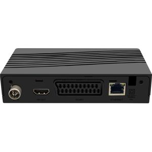 Denver DVB-T2 Box H.265 FTA Boxer USB (DVB-T, DVB-T2), TV-ontvanger, Zwart