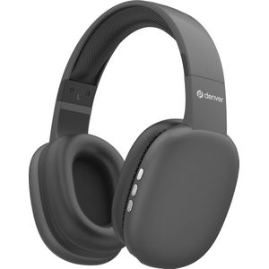 Denver BTH252 Bluetooth-hoofdtelefoon, draadloos, over-ear, geïntegreerde microfoon/oproepen, zwart