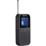 Denver DAB Radio - Noodradio / Noodpakket - Oplaadbaar (accu) - Draagbare radio - 60 voorkeuzezenders - Reiswekker - DAH126 - Zwart