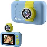 Denver Kindercamera Full HD - Flip Lens voor Selfies - 40MP - Digitale Camera Kinderen - Foto en Video - Spelletjes - KCA1350 - Blauw