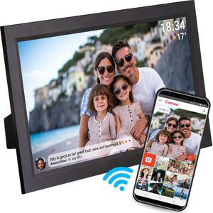 DENVER - PFF1503B - Digitale Fotolijst - 15.6 Inch - Full HD - Touchscreen