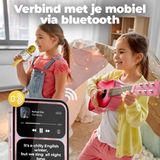 Denver Karaoke Microfoon Bluetooth - Draadloos - Karaoke Set - Ingebouwde Speaker - AUX - MicroSD - KMS20 - Goud