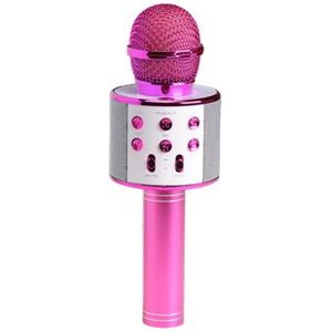 Denver Karaoke Microfoon Bluetooth - Draadloos - Karaoke Set - Ingebouwde Speaker - AUX - MicroSD